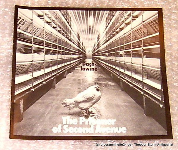 Dachlawine ( The Prisoner of Second Avenue ) von Neil Simon. Deutsche Erstauffüh