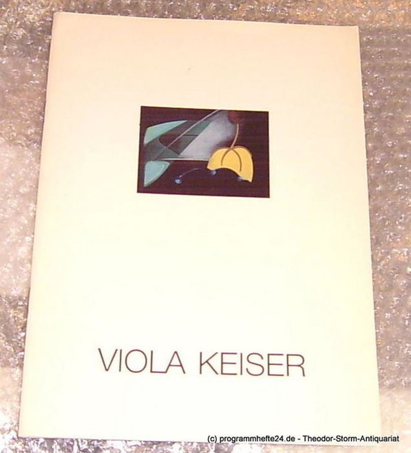 Viola Keiser. Oldenburger Kunstverein Kleines Augusteum 29.03. - 26.4. 1987 Keis