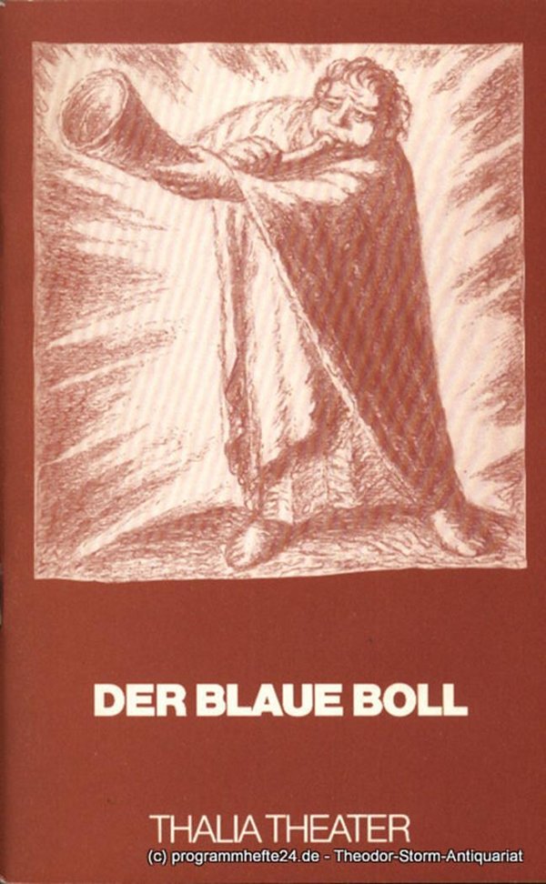 Programmheft Der blaue Boll. Drama von Ernst Barlach. Premiere am 29. Oktober 19