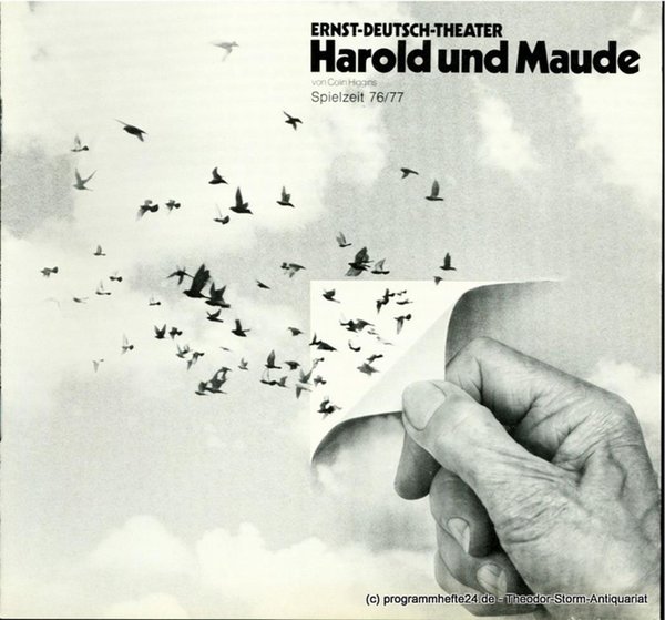 Programmheft Harold und Maude von Colin Higgins. Premiere 25. November 1976. Spi