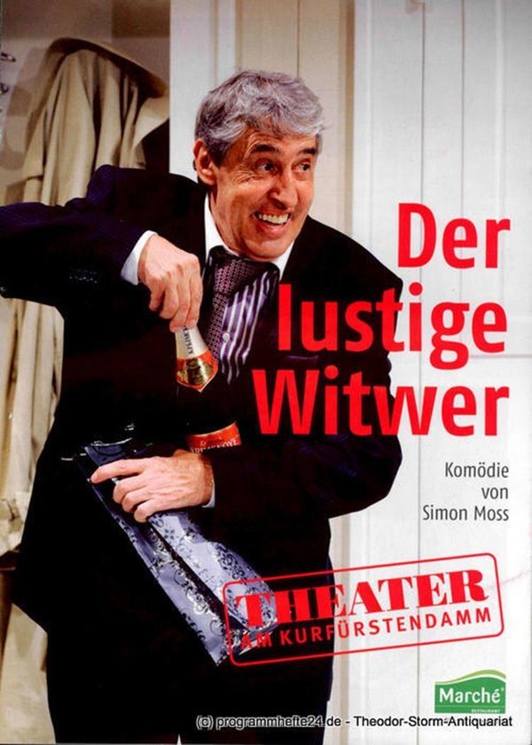 Programmheft Der lustige Witwer. Komödie von Simon Moss. Premiere 30. Januar 201