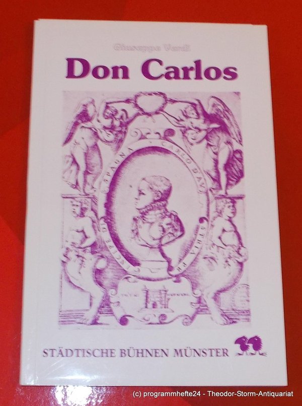 Programmheft DON CARLOS. Städtische Bühnen Münster 1986