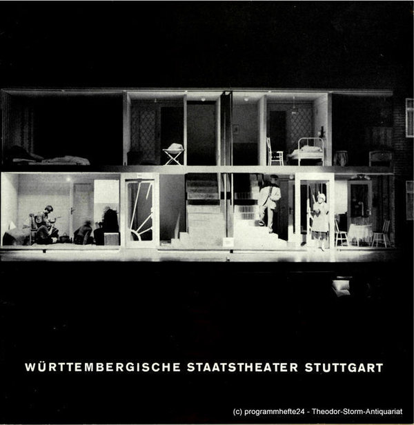 Programmheft Der Liebestrank. Württembergische Staatstheater Stuttgart 1966