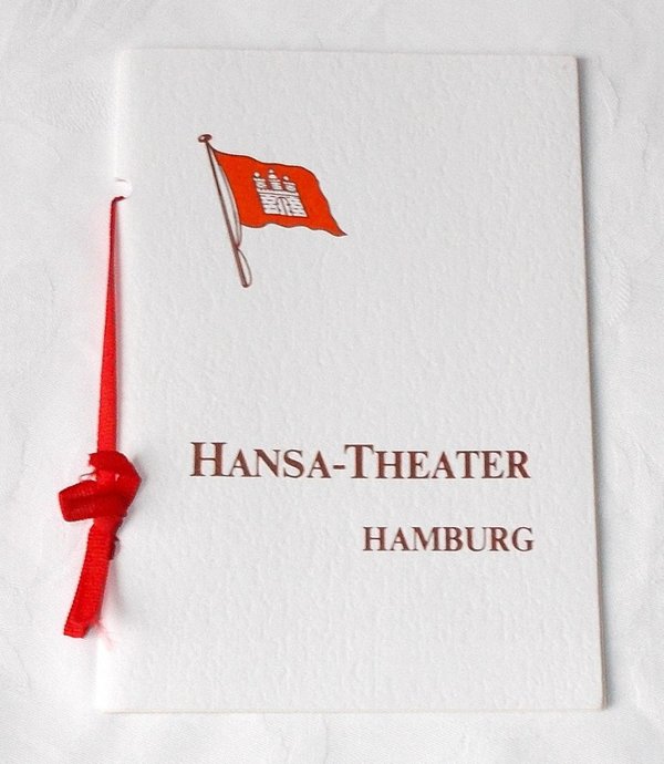 Programmheft Hansa-Theater Hamburg Februar 1986 889. Monats-Schau