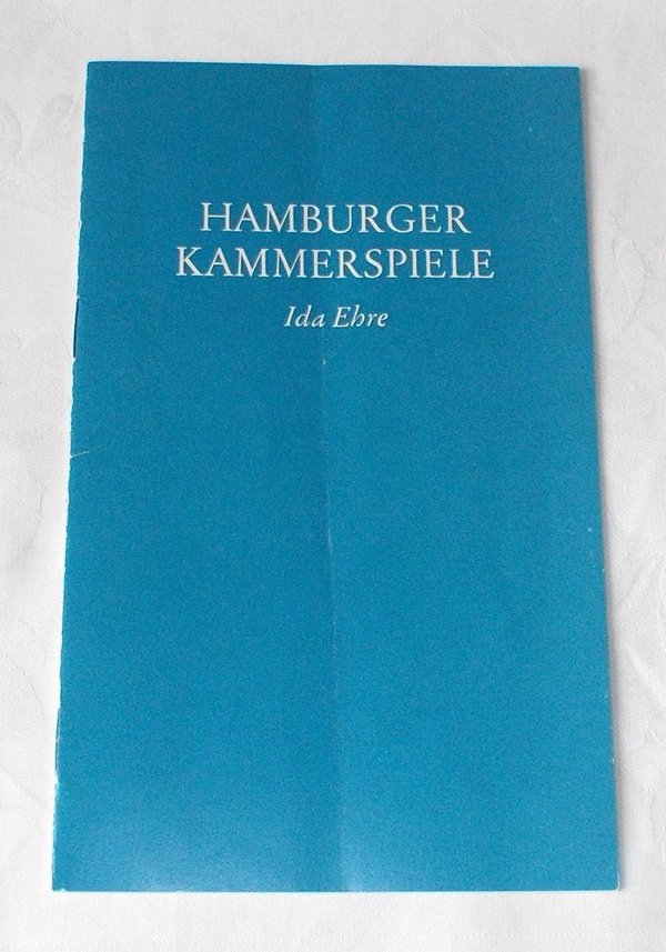Programmheft Geschäft: Mord von Richard Harris. Hamburger Kammerspiele 1983