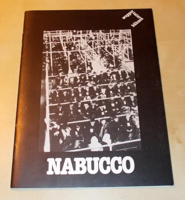 Programmheft NABUCCO. Wuppertaler Bühnen 1985