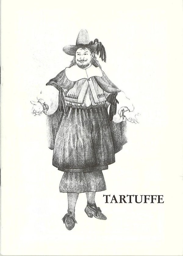 Programmheft TARTUFFE Komödie von Moliere. Oldenburgisches Staatstheater 1991