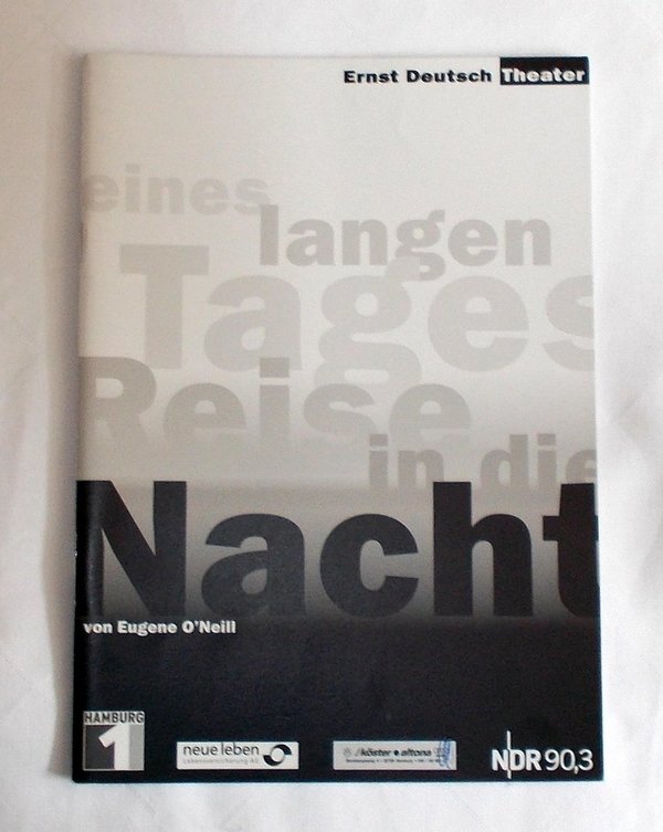 Programmheft Eines langen Tages Reise in die Nacht Ernst Deutsch Theater 2003
