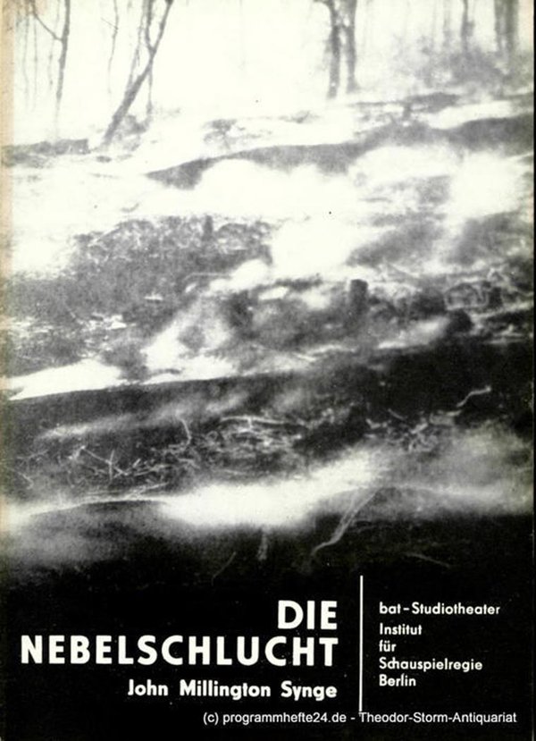 Programmheft Die Nebelschlucht von John Millington Synge, bat Berlin 1980