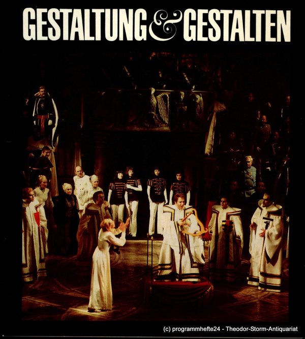 Gestaltung und Gestalten. Staatstheater Dresden 1980