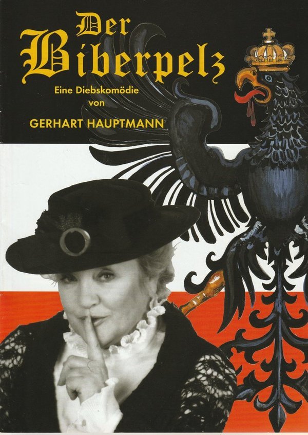 Programmheft Gerhart Hauptmann DER BIBERPELZ Konzertdirektion Landgraf 2003