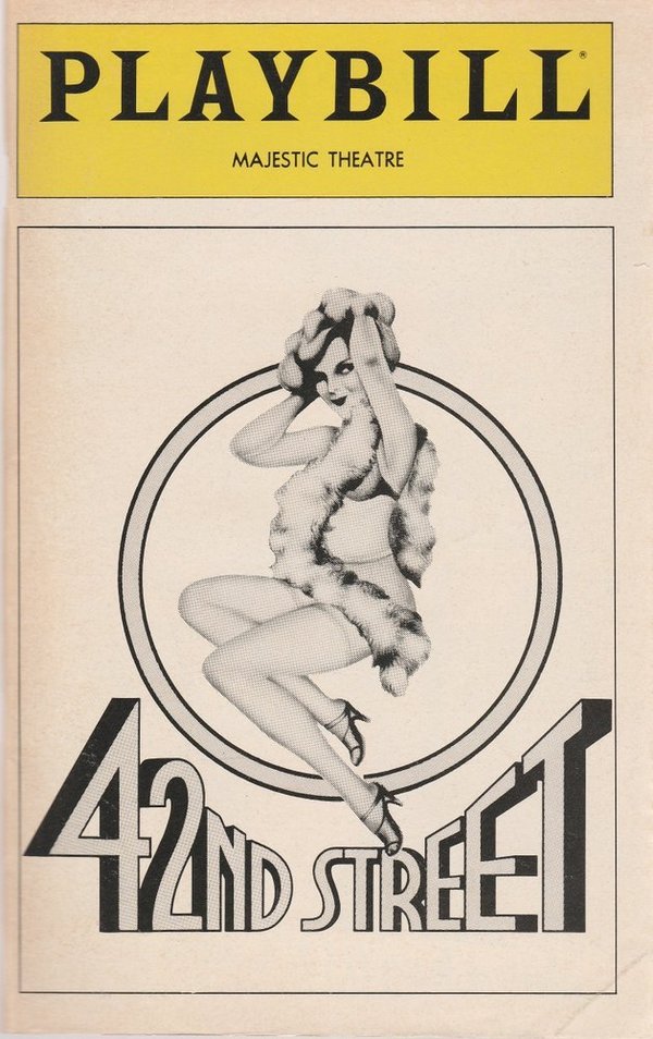 Programmheft 42ND Street September 1981 Playbill, MAJESTIC THEATRE