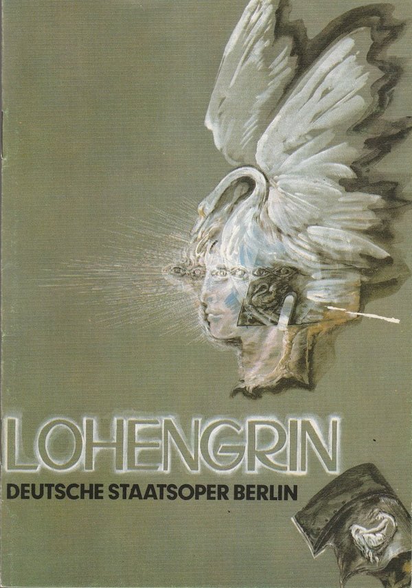 Programmheft Richard Wagner LOHENGRIN Deutsche Staatsoper Berlin 1968