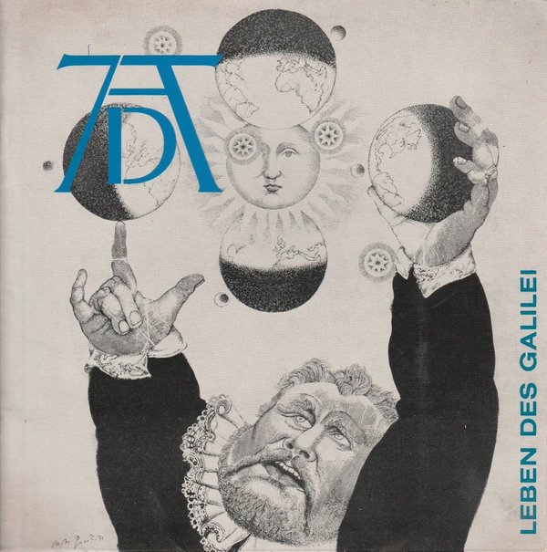 Programmheft Bertolt Brecht LEBEN DES GALILEI Bühnen Nürnberg 1971