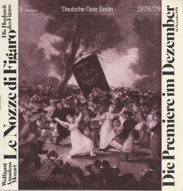 Deutsche Oper Berlin Spielzeit 1978 / 79 Heft 3 Dezember