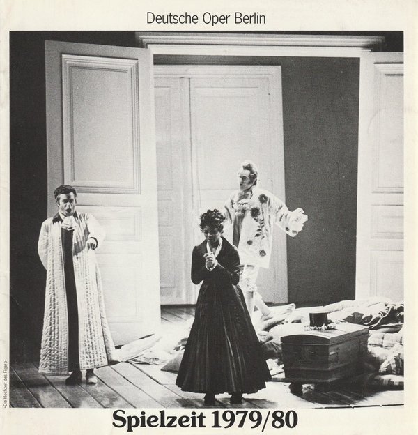 Deutsche Oper Berlin Spielzeit 1979 / 80