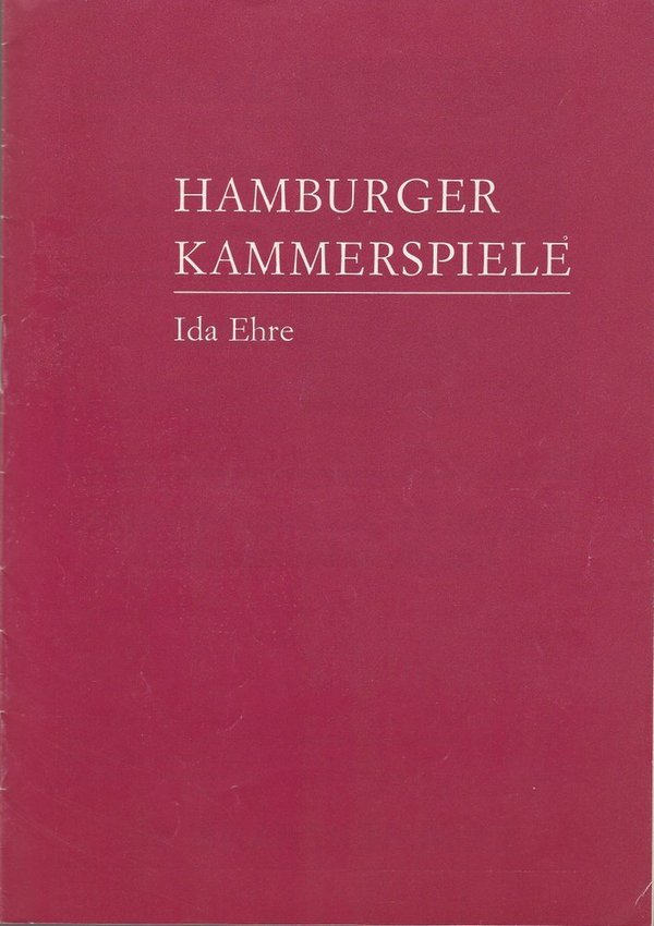 Programmheft Friedrich Hebbel GYGES UND SEIN RING Hamburger Kammerspiele 1977