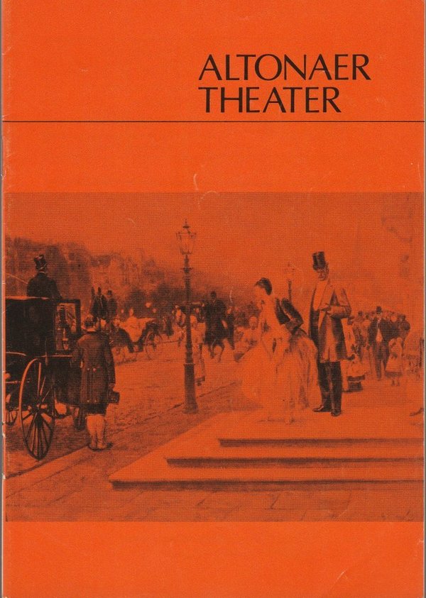 Programmheft Louis Verneuil HERR LAMBERTHIER Altonaer Theater 1973