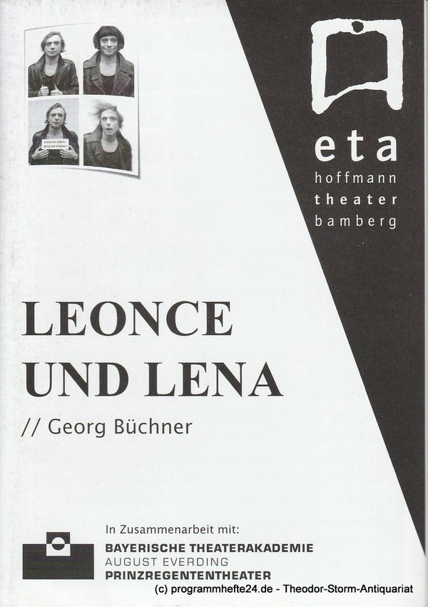 Programmheft Leonce und Lena eta hoffmann theater bamberg 2007