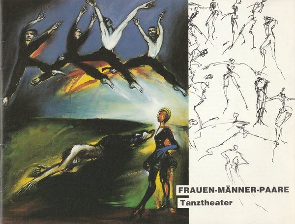 Programmheft FRAUEN - MÄNNER - PAARE Komische Oper Berlin 1991
