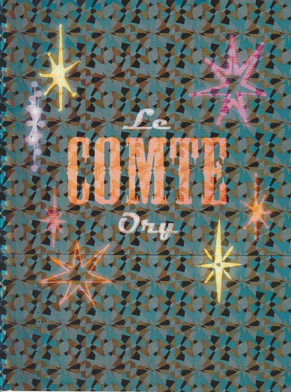 Programmheft Le Comte Ory Giochino Rossini Bayerische Staatsoper 2015
