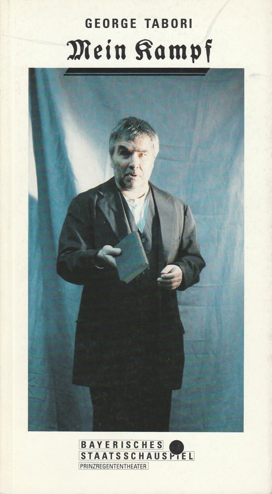 Programmheft George Tabori: MEIN KAMPF Bayerisches Staatsschauspiel 1990