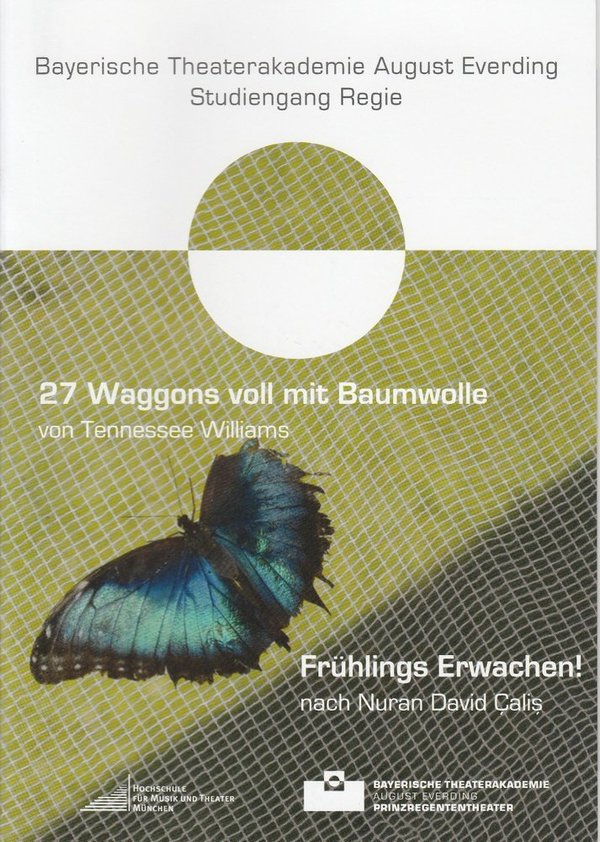Programmheft 27 Waggons voll mit Baumwolle / Frühlings Erwachen! 2010