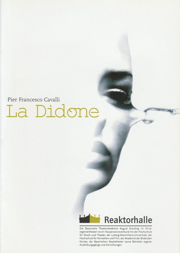 Programmheft La Didone Bayerische Theaterakademie 2003