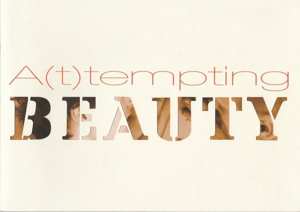 Programmheft Uraufführung A(t)tempting Beauty. Ballet von Philip Taylor 2002