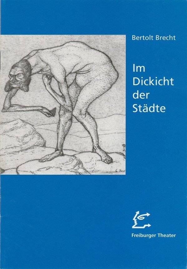 Programmheft Bertolt Brecht: Im Dickicht der Städte Bühnen Freiburg 1995