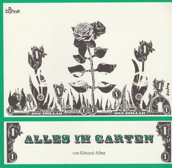 Programmheft Alles im Garten von Edward Albee Bühne 64 Johannes Heesters 1971