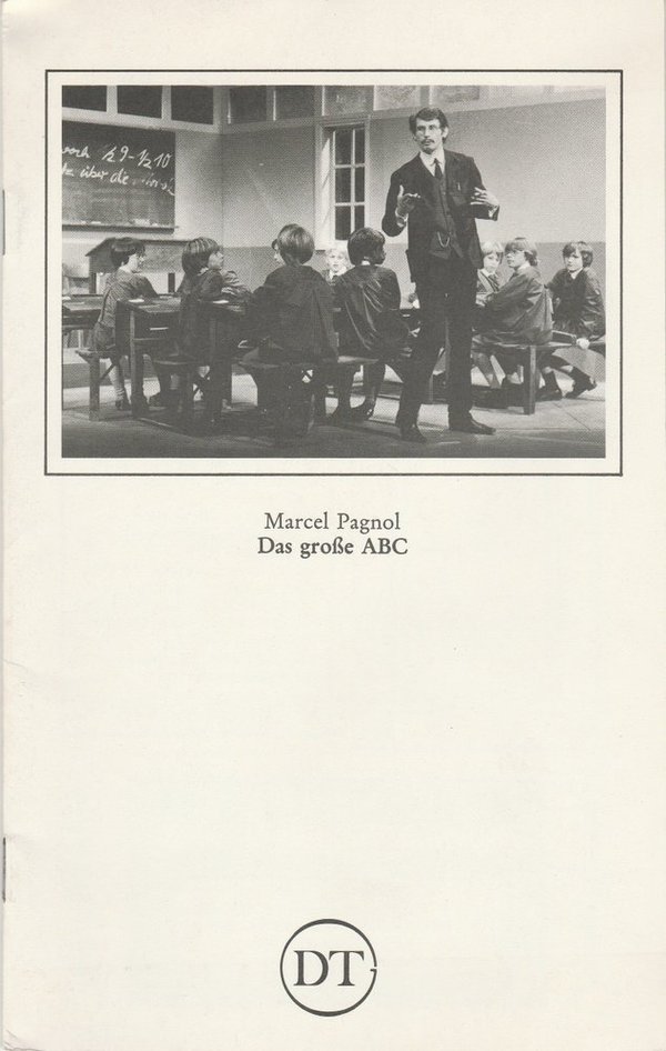 Programmheft Das große ABC Topaze Marcel Pagnol Göttingen 1982