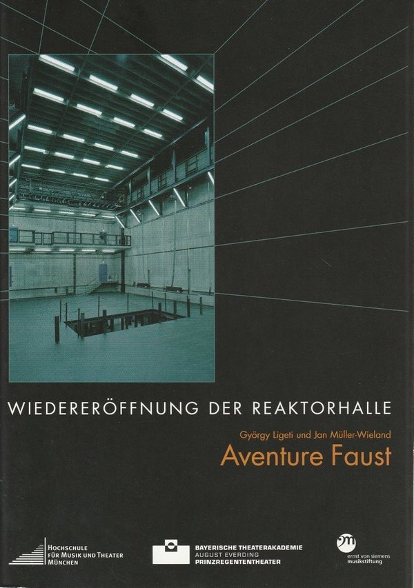 Programmheft Aventure Faust ( UA ) / Die Stadt der Blinden ( UA ) 2008