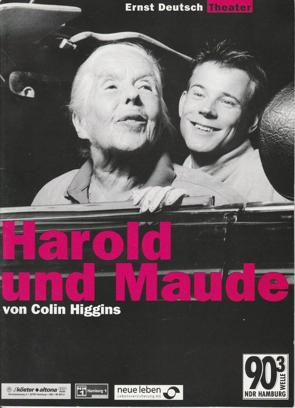 Programmheft Harold und Maude Ernst Deutsch Theater 1999