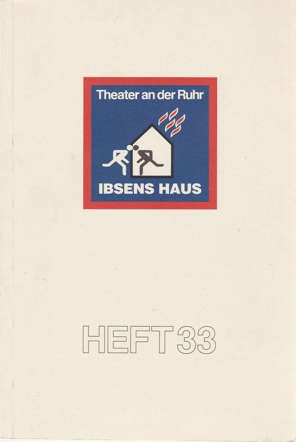 Programmheft Helmut Schäfer: IBSENS HAUS Theater an der Ruhr 1994