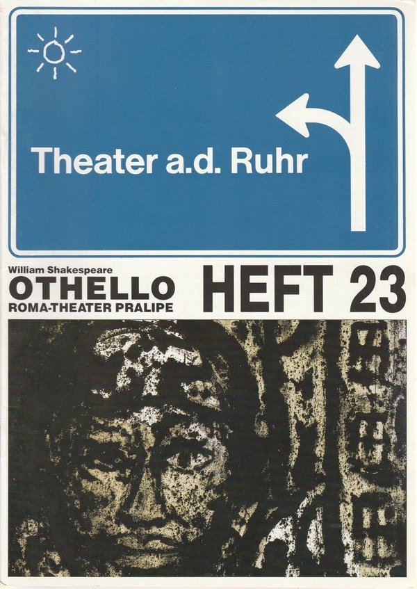 Programmheft William Shakespeare OTHELLO. Roma-Theater Pralipe 1992