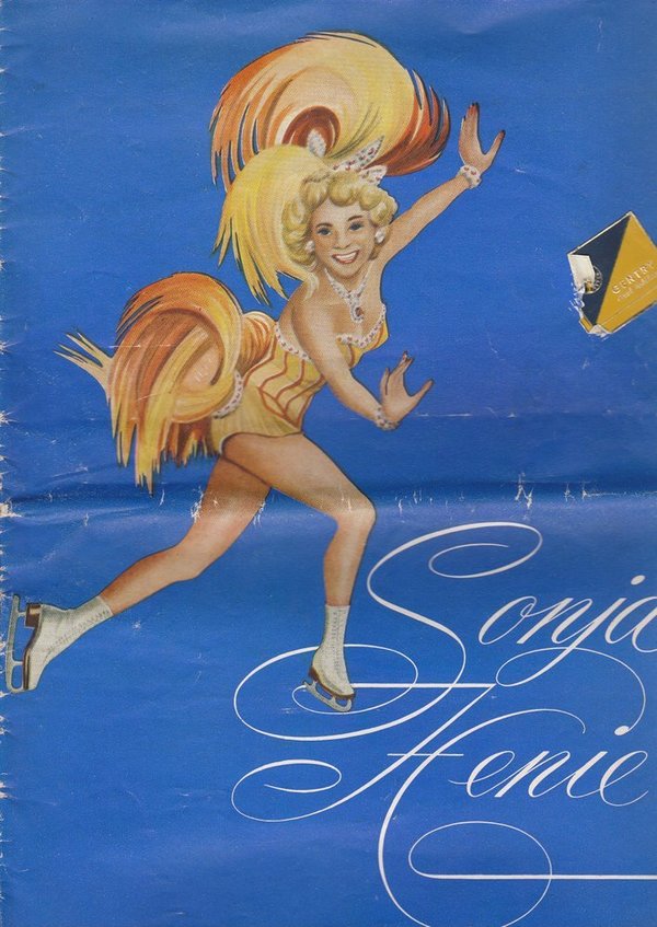 Programmheft Sonja Henie 1953 - Eisballett Berliner Sportpalast