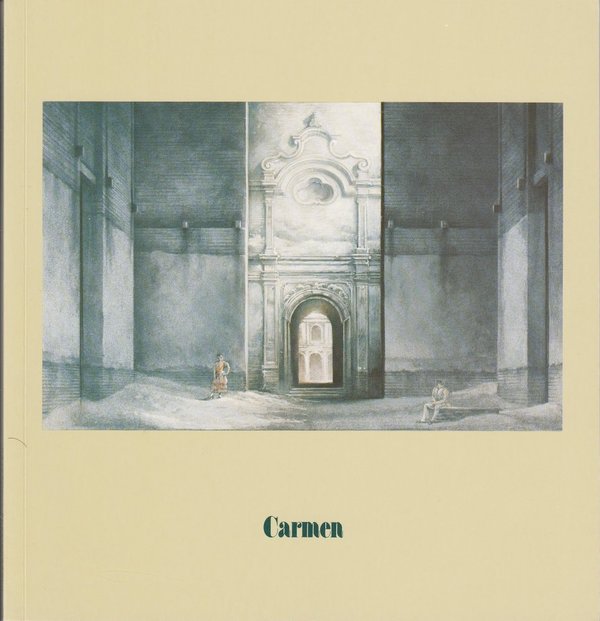 Programmheft Georges Bizet: CARMEN Hamburgische Staatsoper 1980 2002