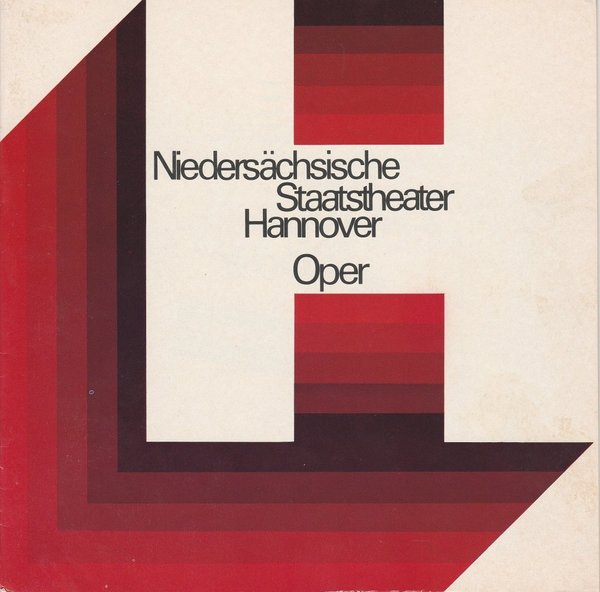 Programmheft EIN MASKENBALL. Oper von Giuseppe Verdi Hannover 1977