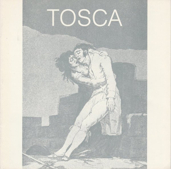 Programmheft Giacomo Puccini: TOSCA Oper Hannover 1984