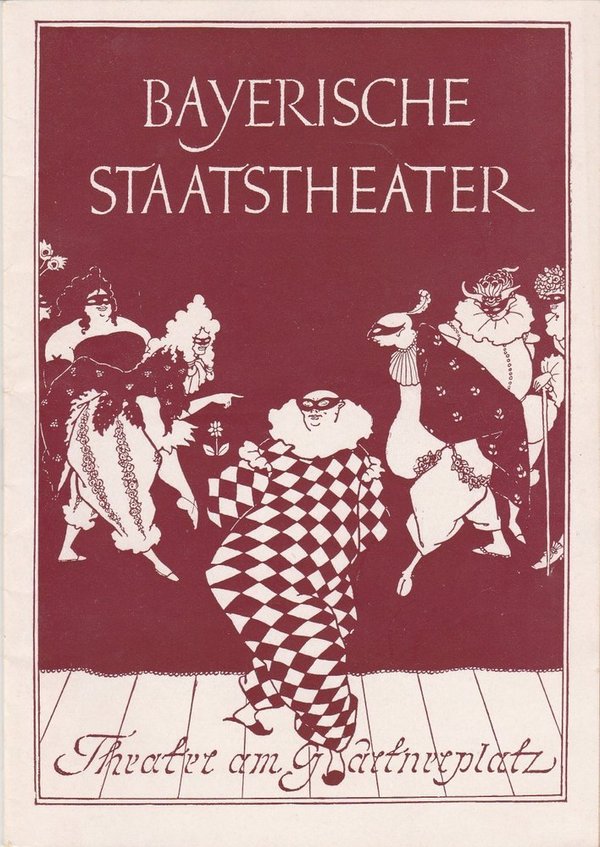 Programmheft RÜCKBLICK UND VORSCHAU Theater am Gärtnerplatz 1952 / 1953