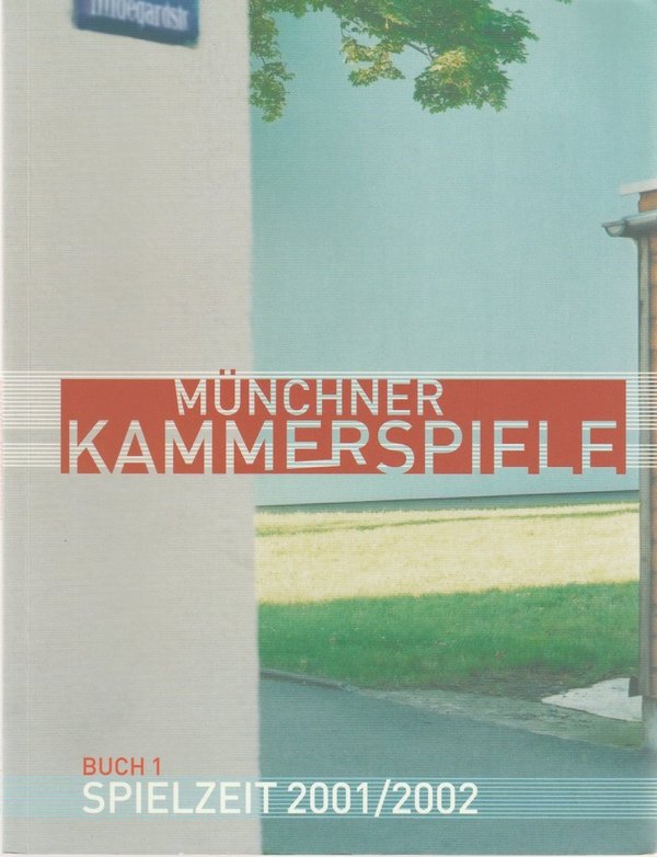 Spielzeit 2001 / 2002 Buch 1 Münchner Kammerspiele