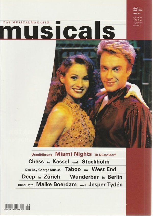 musicals Das Musicalmagazin April / Mai 2002 Heft 94
