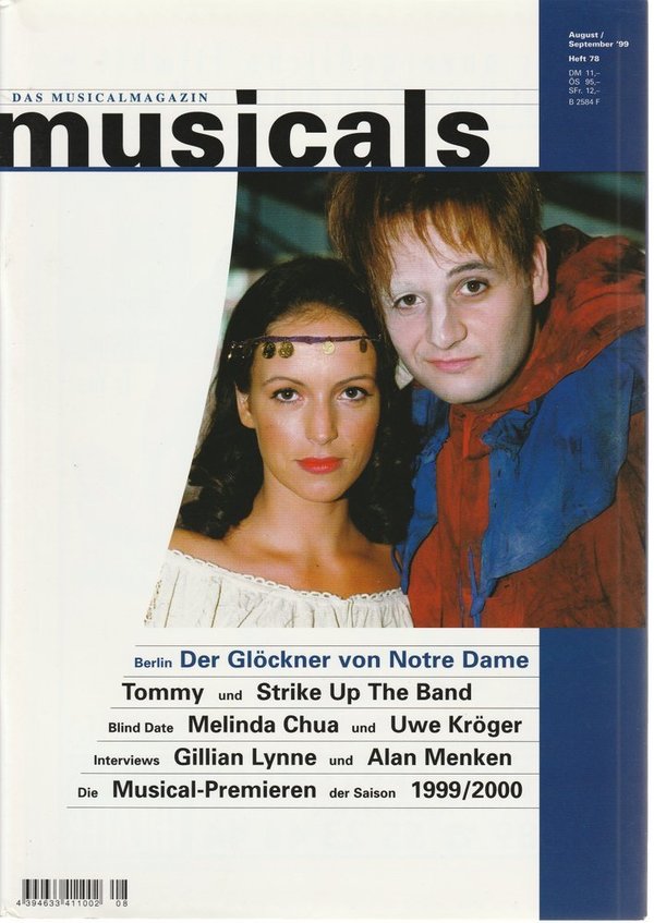 musicals Das Musicalmagazin August / September 1999 Heft 78