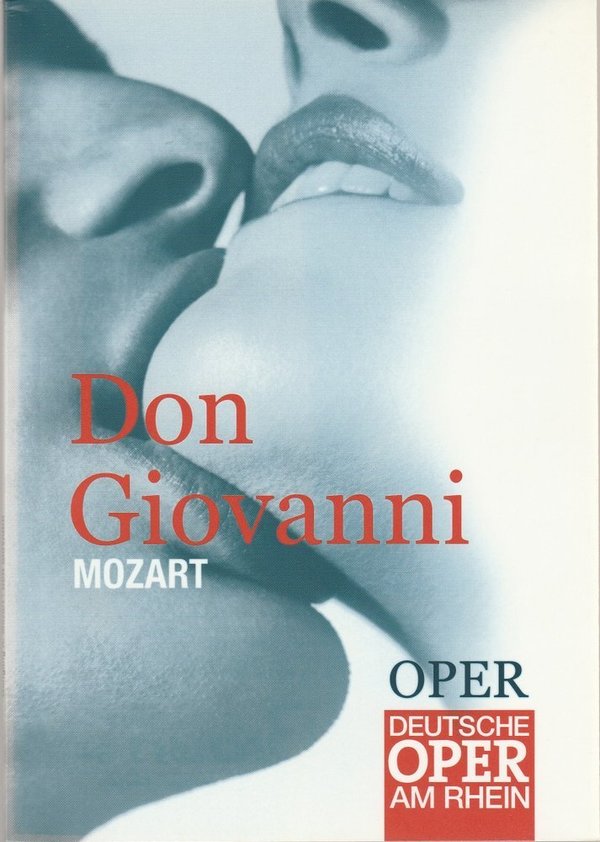 Programmheft Wolfgang Amadeus Mozart DON GIOVANNI Opernhaus Düsseldorf 2004