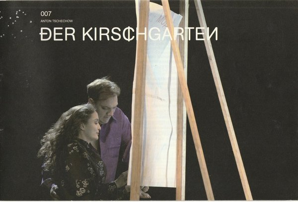 Programmheft Anton Tschechow DER KIRSCHGARTEN Schauspiel Köln 2011