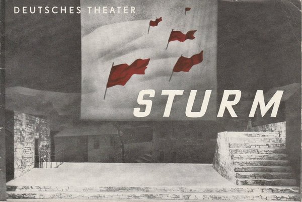 Fotoheft STURM Schauspiel von W. N. Bill - Bjelozerkowski Deutsches Theater 1958