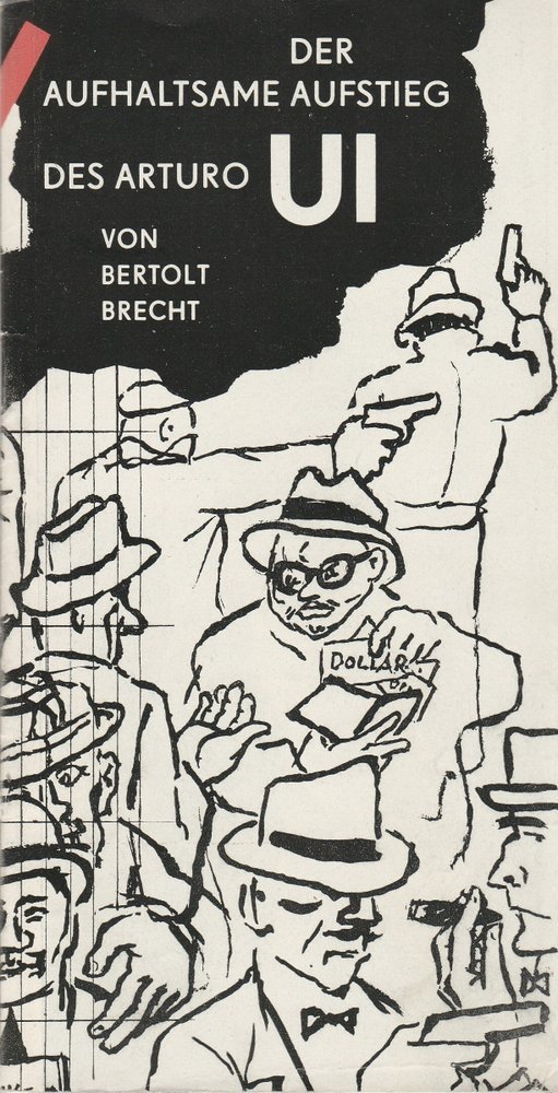 Programmheft Brecht DER AUFHALTSAME AUFSTIEG DES ARTURO UI Berliner Ensemble 59