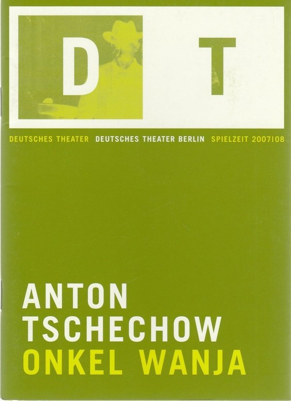 Programmheft Anton Tschechow ONKEL WANJA Deutsches Theater Berlin 2008