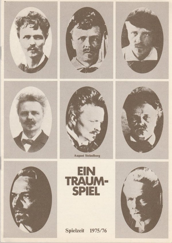 Programmheft August Strindberg EIN TRAUMSPIEL Schauspiel Köln 1975